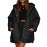 Plus Size, Women’s Lightweight Hooded Jacket with Diamond-Stitched Rhombus Quilted design – Thin Outer Coat Suitable for Fall/Winter, Casual Dress or Outerwear