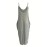 Deep V Neck Cami Dress With Pocket, Solid Casual Every Day Dress For Spring & Summer, Women's Clothing