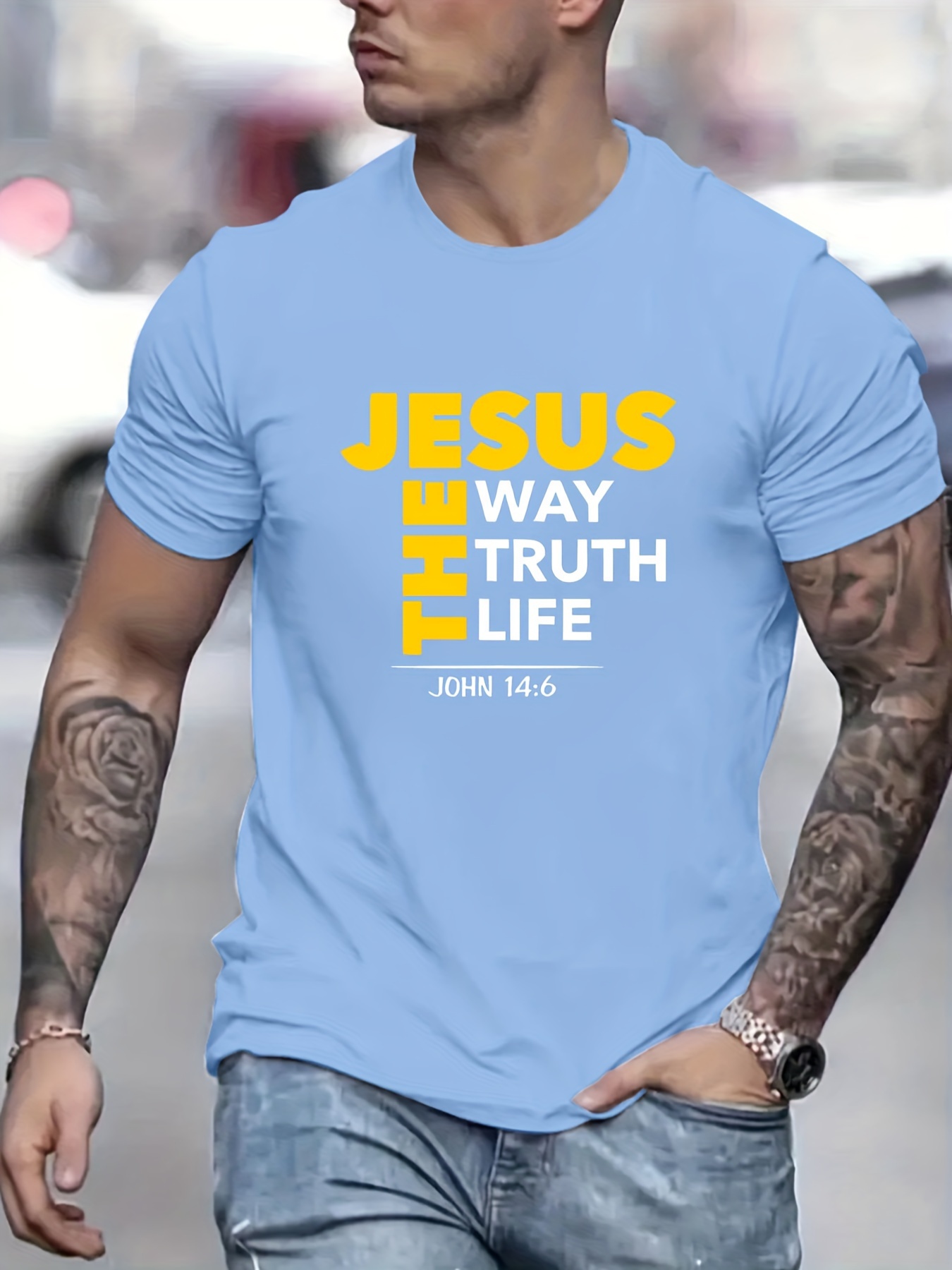 print t shirt tees for men casual short sleeve t shirt for summer details 10